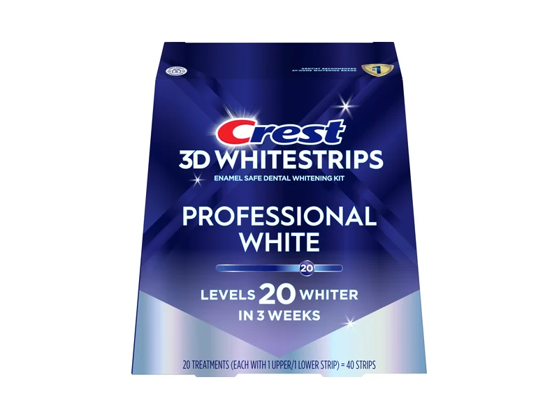 Crest 3D Whitestrips Professional White box